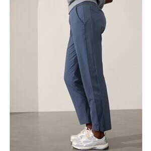 Athleta Brooklyn Ankle Pants Size 0 Dusk Violet Lightweight EUC Gorpcore Tech